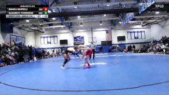 Girls 152 lbs 1st Place Match - Elizabeth Townsend, Oak Grove High School vs Bianca Bartelli, Saraland