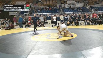 165 lbs 3rd Place - Lucas Boe, Lake Highland Prep vs Arment Waltenbaugh, The Hill School