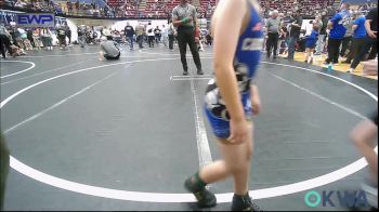 55 lbs Consi Of 8 #2 - Lincoln Hartley, ARDMORE TAKEDOWN CLUB vs Michael Holloway, Choctaw Ironman Youth Wrestling