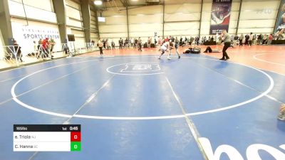 165 lbs Consi Of 8 #2 - Enzo Triola, NJ vs Charlie Hanna, SC