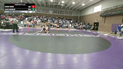 144 lbs Cons. Round 3 - Jack Noblin, Douglas vs Evan Wing, Buffalo