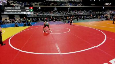 6A 144 lbs Champ. Round 1 - Grant Schnieders, San Antonio Reagan vs Gabriel Rodriguez, El Paso Pebble Hills