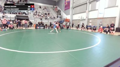 53 kg Champ. Rd Of 32 - Hepua Salter, Hawaii Wrestling Academy vs Calli Gilchrist, Bears RTC