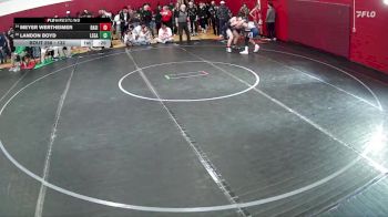 132 lbs Cons. Round 2 - Meyer Wertheimer, Basic vs Landon Boyd, Legacy