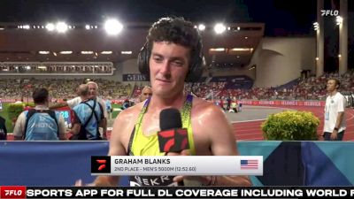 Graham Blanks Interview | 2026 Monaco Diamond League