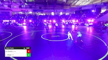 54 lbs Semifinal - Barrett Ehrich, Gladiator Wr Ac vs Landon Khan, Top Notch WC