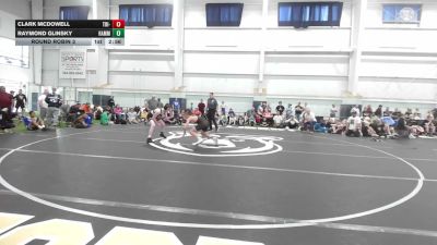 120 lbs Round Robin 3 - Clark McDowell, Tri-State Grapplers - MS vs Raymond Glinsky, Hammers - MS