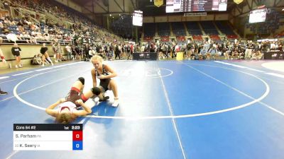 115 lbs Cons 64 #2 - Sylvyn Parham, PA vs Kate Seery, IA