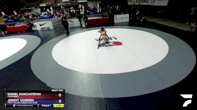 71 lbs Cons. Semi - Daniel Khachatryan, California vs Jeremy Sanders, Team Arcata Wrestling Club