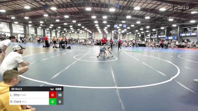 80 lbs Rr Rnd 2 - Lewis Otto, Team Bro vs Reece Clark, Silo