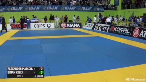 IBJJF European Championships Day 1 Mat 1 Part 2