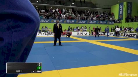 IBJJF European Championships Day 1 Mat 2 Part 3