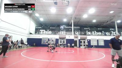 115 lbs Rr Rnd 5 - Braiden Lotier, Team Nauman Silver Fox - HSC vs Brendan Stoutenburg, Journeymen Wrestling Blue - HSC