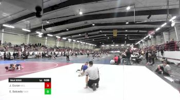 78 lbs 2nd Place - Jaxyn Duran, Valley Bad Boys vs Emilio Salcedo, Tucson Cyclones