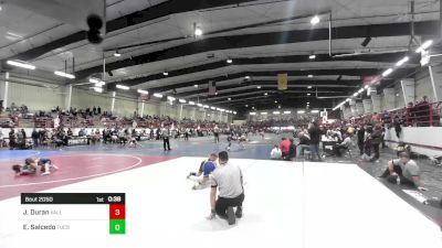 78 lbs 2nd Place - Jaxyn Duran, Valley Bad Boys vs Emilio Salcedo, Tucson Cyclones