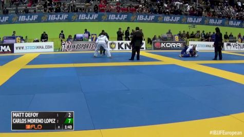 IBJJF European Championships Day 1 Mat 4 Part 6
