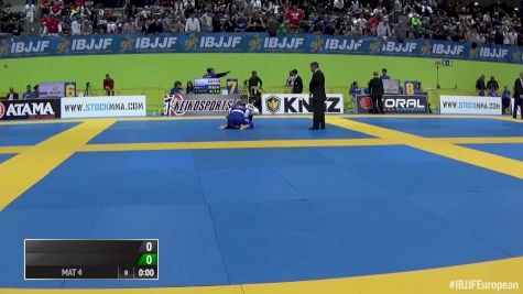 IBJJF European Championships Day 1 Mat 4 Part 5