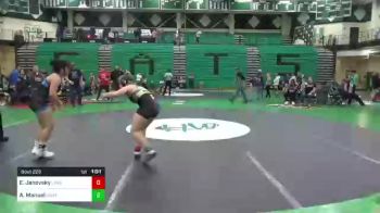 152 lbs Rr Rnd 2 - Elly Janovsky, Lake Central vs Amarisa Manuel, Unaffiliated