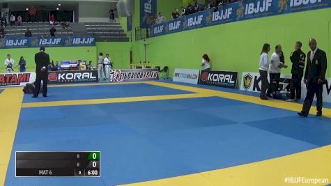IBJJF European Championships Day 1 Mat 6 Part 2