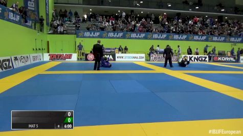 IBJJF European Championships Day 1 Mat 5 Part 3