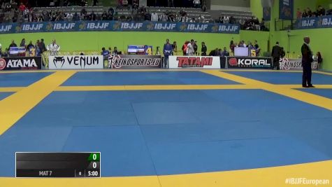 IBJJF European Championships Day 1 Mat 7 Part 4
