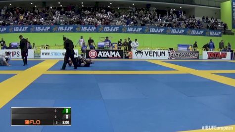 IBJJF European Championships Day 1 Mat 8 Part 3