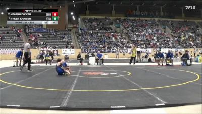 106 lbs Cons. Round 5 - Keaton Dicken, Conner vs Ryker Kramer, Fort Campbell