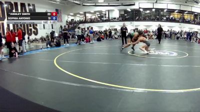 138B Quarterfinal - Sophia Antonio, Tiffin University vs Kinnley Smith, Indiana Tech University