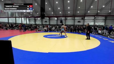 Junior Boys GR - 157 lbs Champ. Round 2 - Dimetry Molina, CA vs Isaiah Ramirez, WA