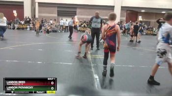 90 lbs Finals (2 Team) - Landon Reed, Team Palmetto vs Landon Piovarchy, Ares