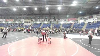 54 lbs Quarterfinal - Theo Travis, Englewood Pirates (PYS) vs Ryus Ardery, Garden City Wrestling Club