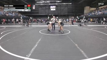 125 lbs Cons. Round 2 - Noah Thorsen, Morningside (Iowa) vs Isaac Gibbs, Doane University