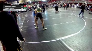 140 lbs Cons. Round 2 - Denny Reynolds, Logan View Youth Wrestling vs Teegan Stofer, Gretna Youth Wrestling Club