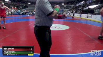 7A 195 lbs Semifinal - Ben Crouse, Bob Jones vs Kyle Oliveira, Spain Park Hs