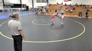 174 lbs 1st Place Match - Jaylen Young, Wabash vs Noah Duke, Thomas More