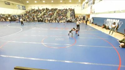 56 lbs Cons. Semi - Declan Espinosa, Rough House vs Samuel Subia, Legends Of Gold Las Vegas