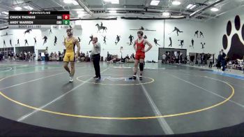 197 lbs Cons. Semi - Chuck Thomas, Unattached vs Andy Warren, Unattached