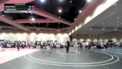 100 lbs Cons. Round 4 - James Swan, Maine vs Jordan Hill, New York