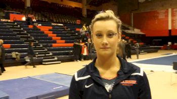 Illini Sarah Lyons On Her First Meet of 2016