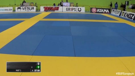 IBJJF European Championships Day 3 Mat 1 Part 3