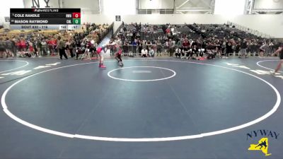 116 lbs Cons. Round 4 - Mason Raymond, Club Not Listed vs Cole Randle, NWAA