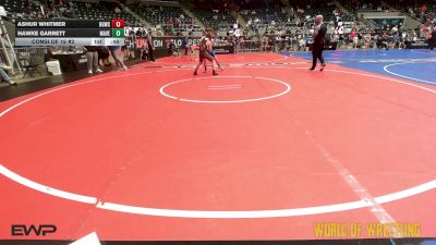 108 lbs Consi Of 16 #2 - Ashur Whitmer, Big Game Wrestling Club vs Hawke Garrett, Maverick
