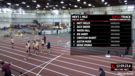 Men's Mile, Final - Wisconsin's Austin Mudd with Epic Kick!