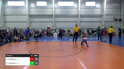 55 lbs Round 1 - Clayton Knighton, Ragin Raisins vs Killyan Jackson, Phoenix Wrestling Club