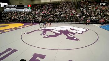 4A 126 lbs Cons. Round 2 - Isaac Torres, Crimson Cliffs High vs Andrew Esplin, Crimson Cliffs High