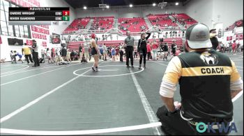 132-146 lbs Rr Rnd 4 - Hunter Werner, Tecumseh Youth Wrestling vs Kenzie Hartfield 2, OKC Saints Wrestling