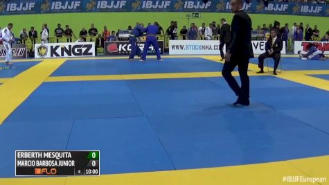 Marcio Andre vs Erberth Santos Absolute 2016 IBJJF Europeans