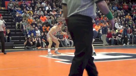 157 m, Isaiah Martinez, Illinois vs Jason Nolf, PSU