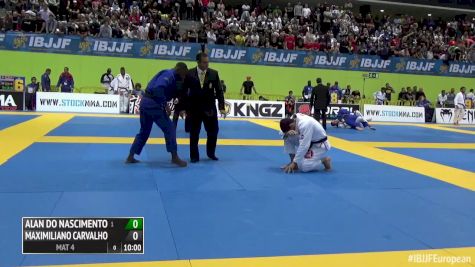 Alan Finfou vs Max Carvalho Absolute 2016 IBJJF Europeans