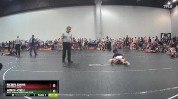 60 lbs Semifinal - Amen Hosch, East Rowan Wrestling Club vs Ryzen Johns, Oklahoma Elite